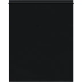 10 x 12" - 2 Mil Black Reclosable Poly Bags