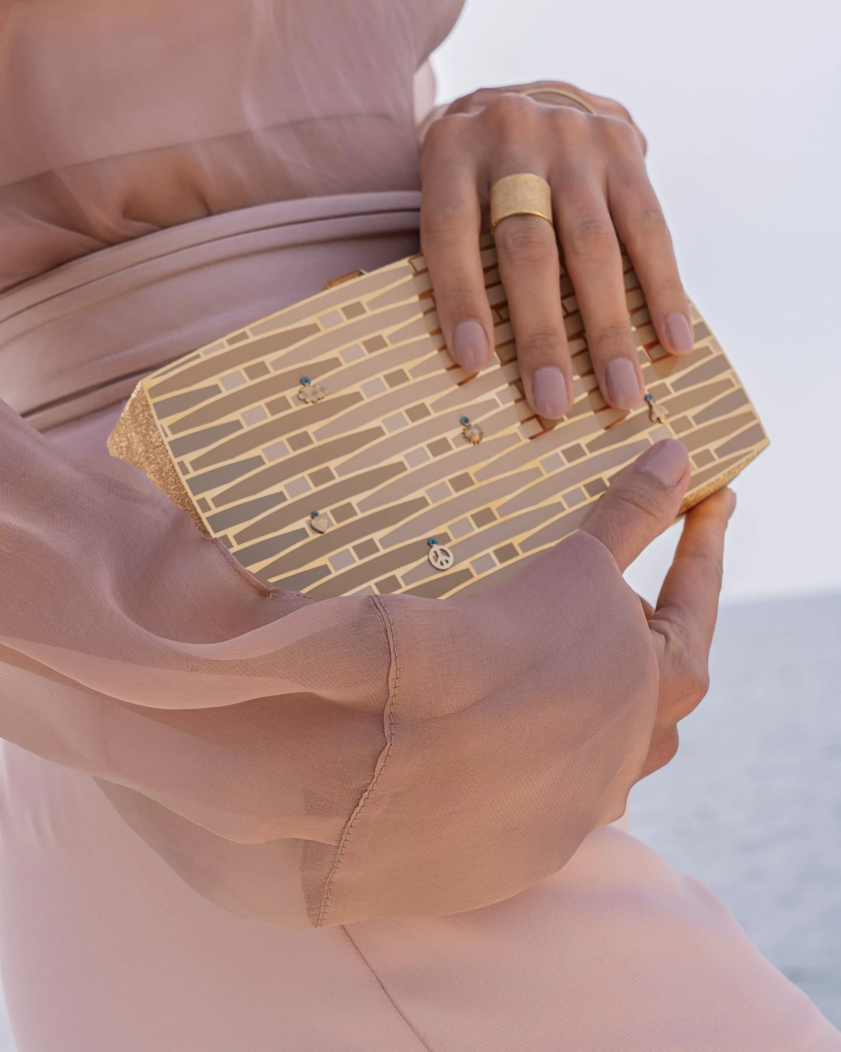 13BC x Carolina Bucci Woven Wishes Clutch