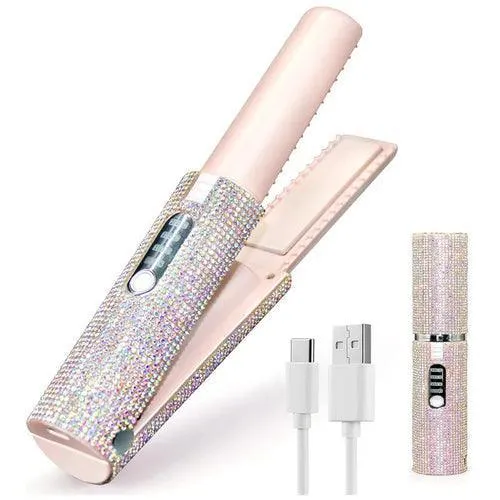 2-In-1 Electric USB Hair Straightener Multifunctional Comb