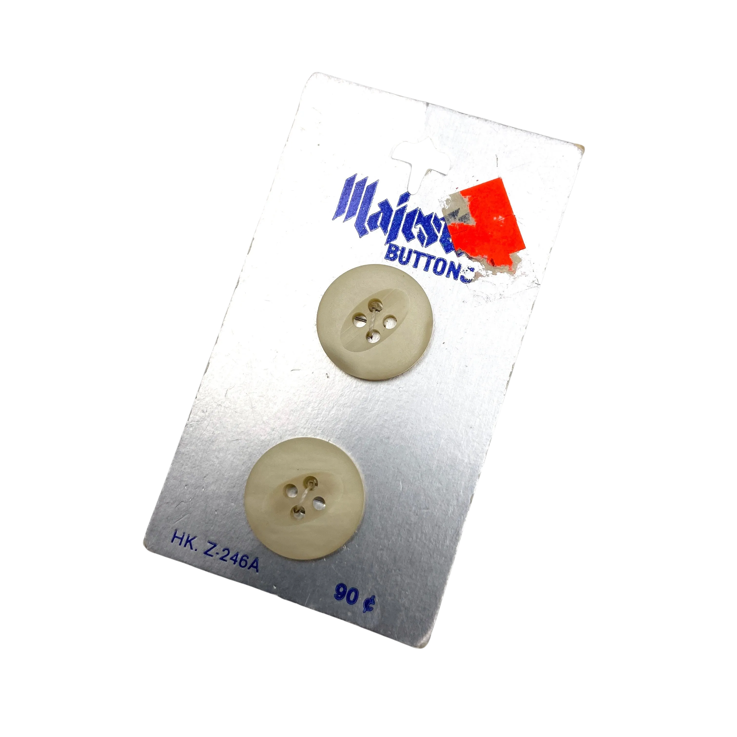 3/4" Majestic | Plastic Buttons | Set of 2