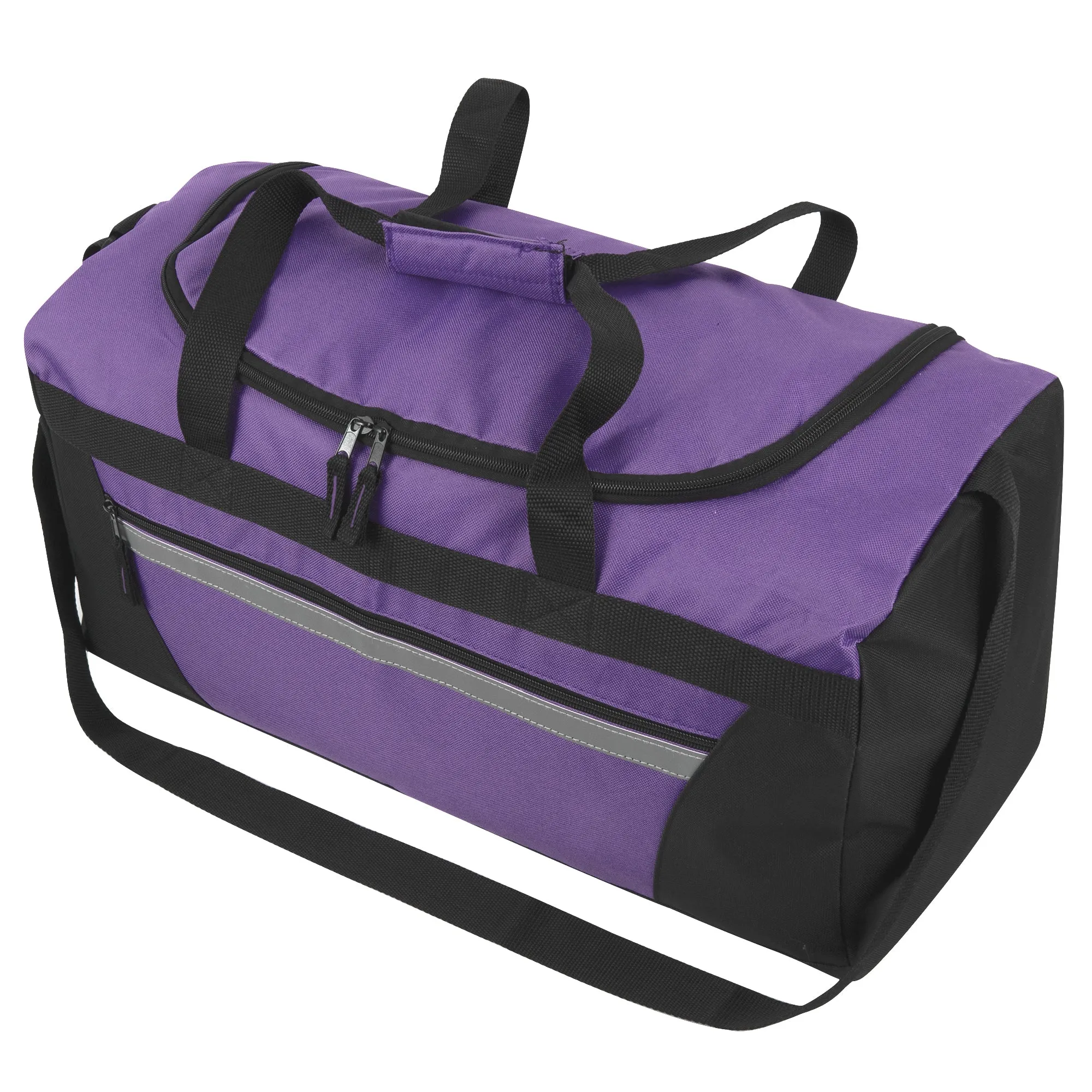 56cm Duffel Bag Large 43L Capacity - Purple