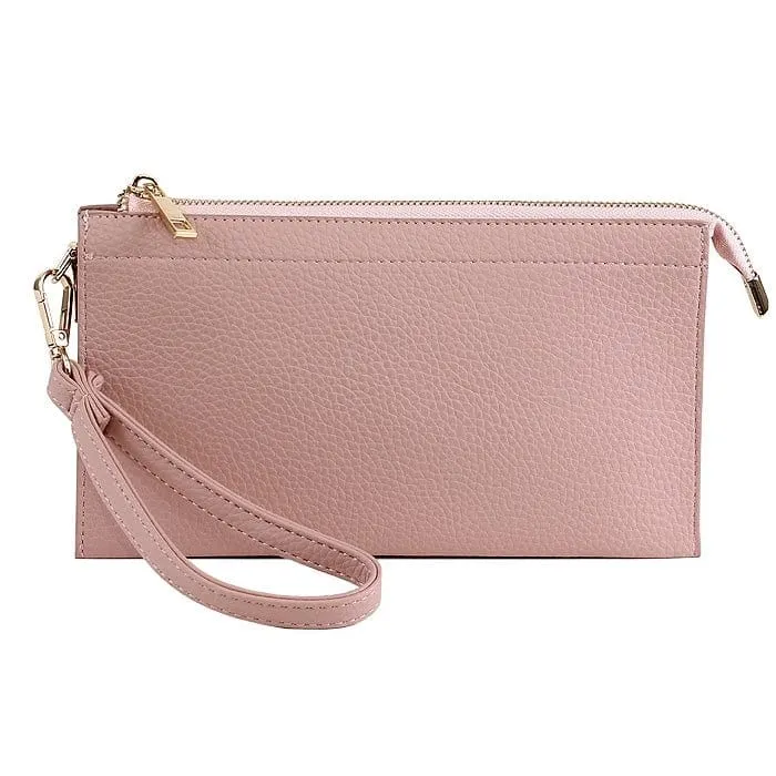 7070 Jaylene Three Compartments Crossbody Bag