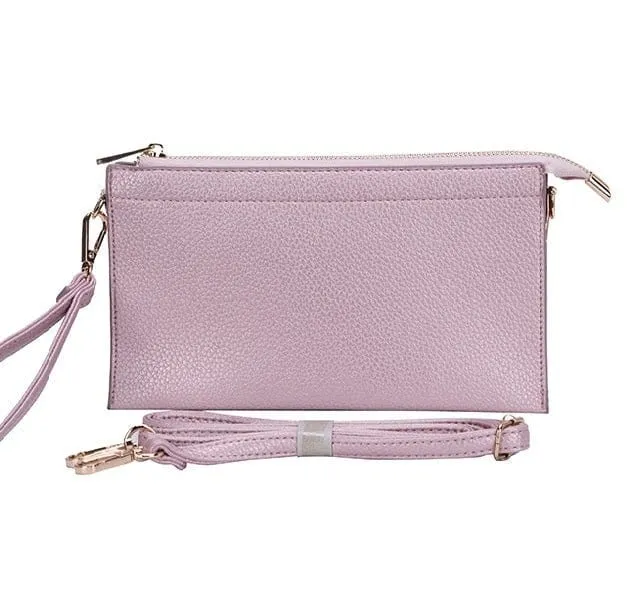 7070 Jaylene Three Compartments Crossbody Bag