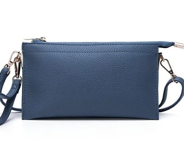 7070 Jaylene Three Compartments Crossbody Bag