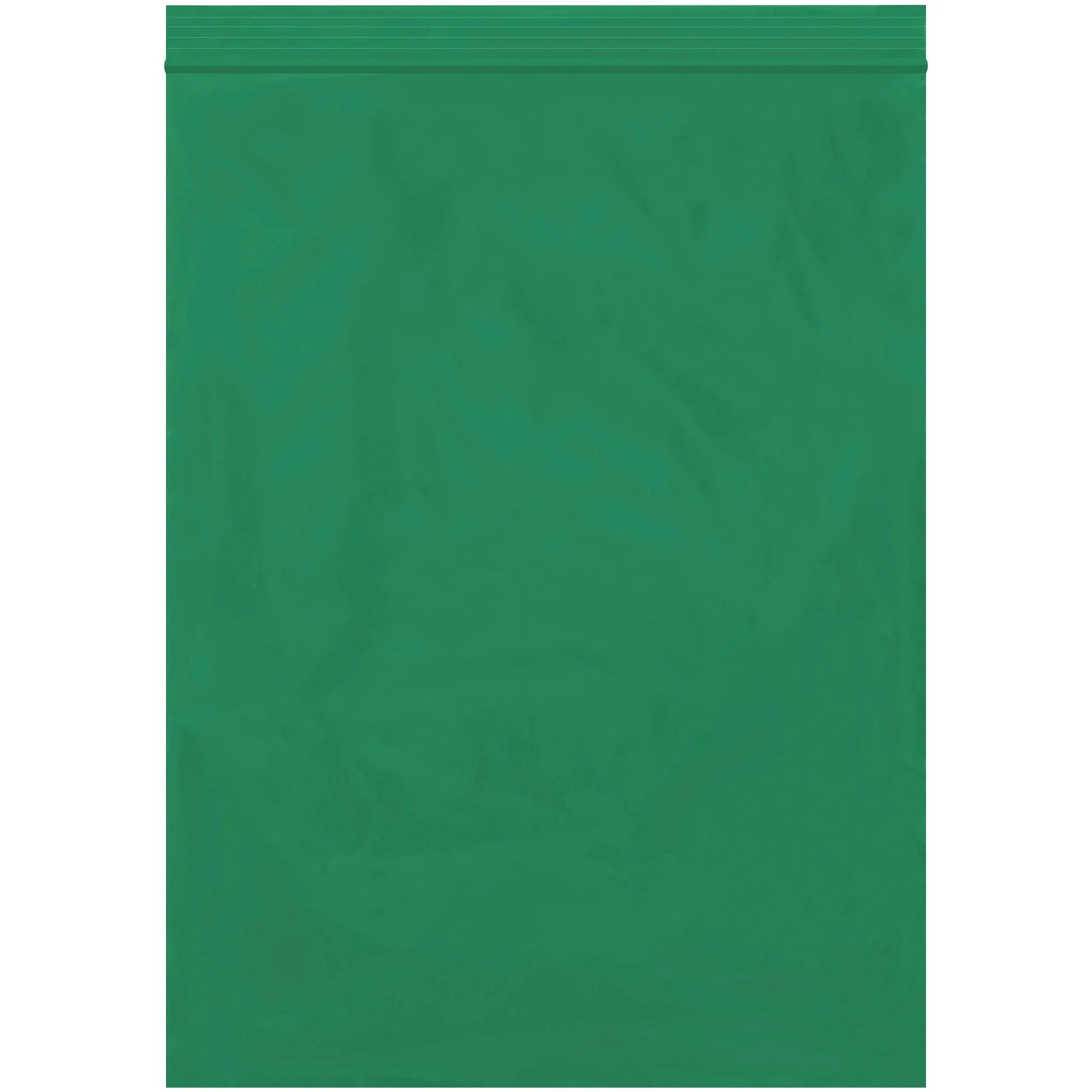 9 x 12" - 2 Mil Green Reclosable Poly Bags