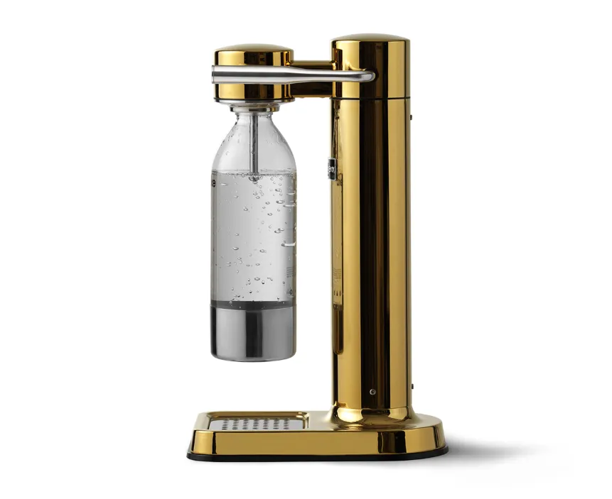 Aarke III Sparkling Water Carbonator, Brass