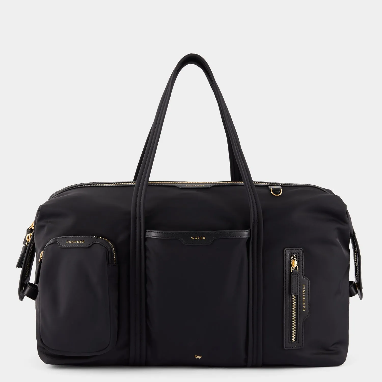 AH In-flight Bag in Black Recycled Nylon