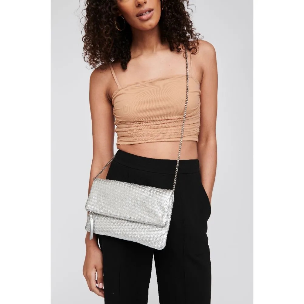 Alicia Woven Clutch