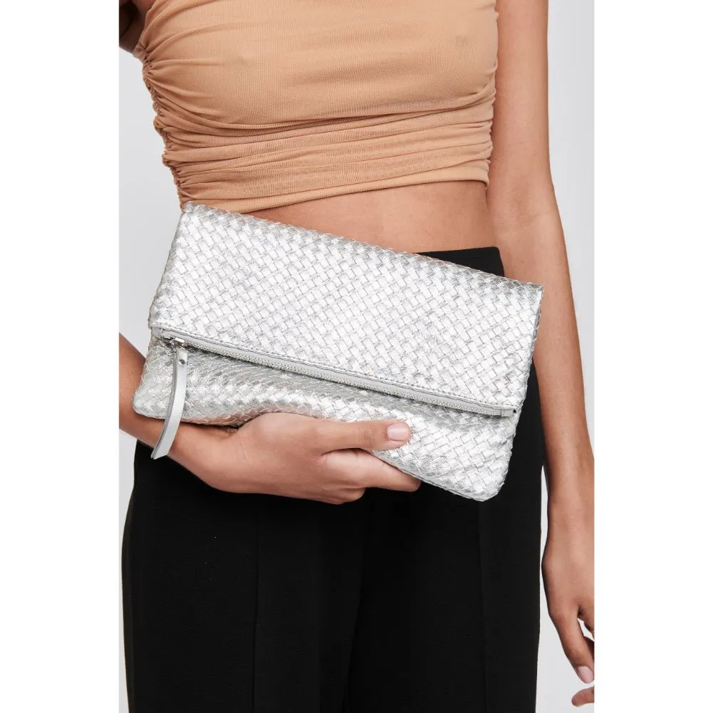 Alicia Woven Clutch