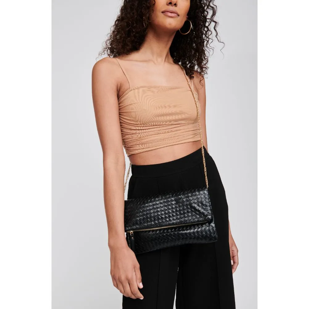 Alicia Woven Clutch