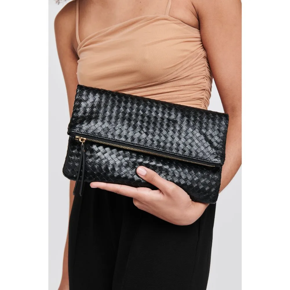 Alicia Woven Clutch