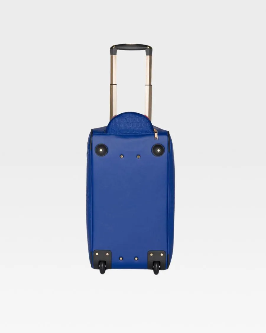 Apollo 2 Rolling Duffle Bag in Royal Blue