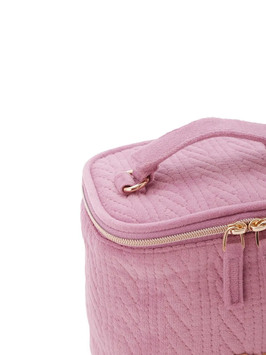 Aran Quilted Cosmetic Bag