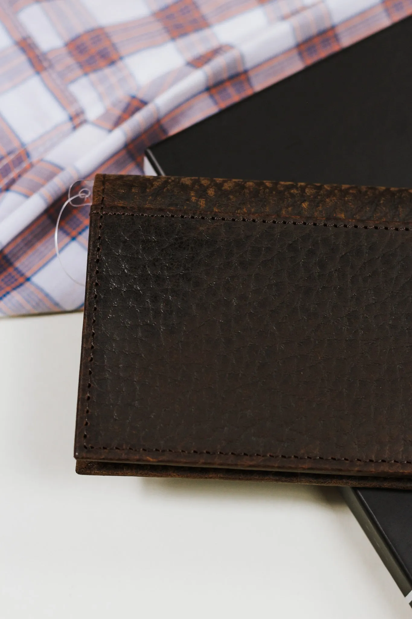 Ariat Bull Hide Brown Rodeo Wallet