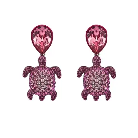 Atelier Swarovski Drop Earrings TURTLE