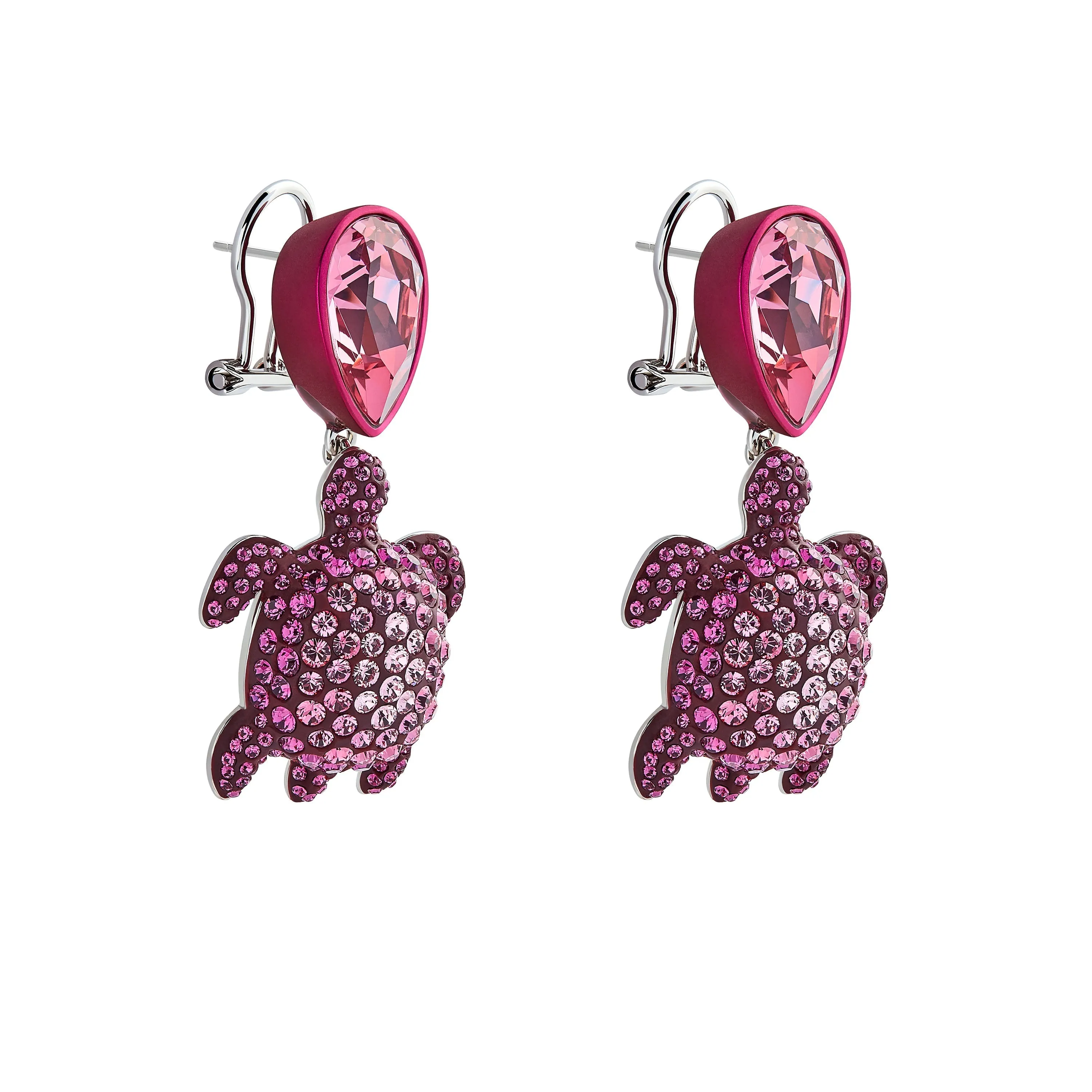 Atelier Swarovski Drop Earrings TURTLE