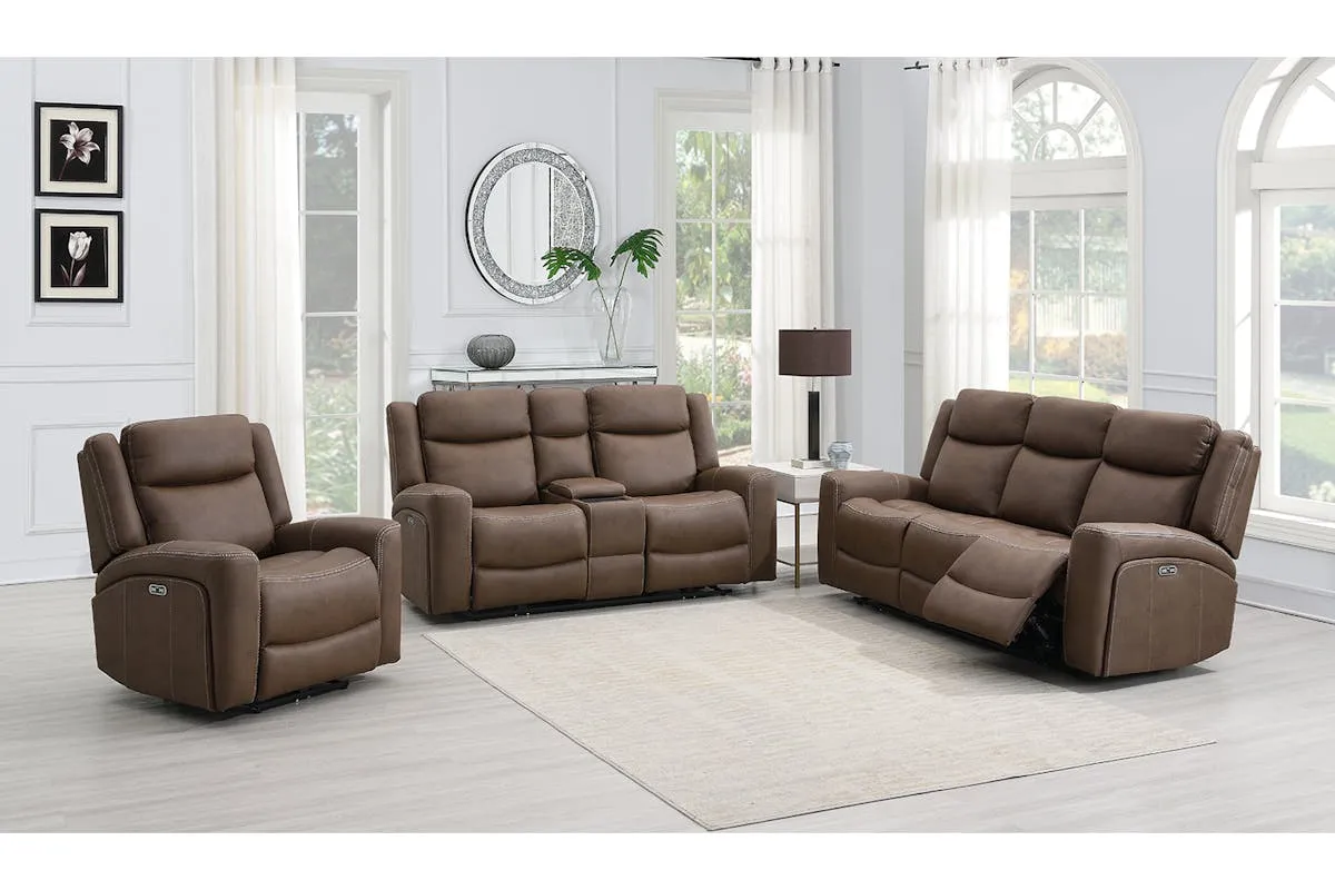 Atlanta 2 Seater Sofa | Console | Power Recliner