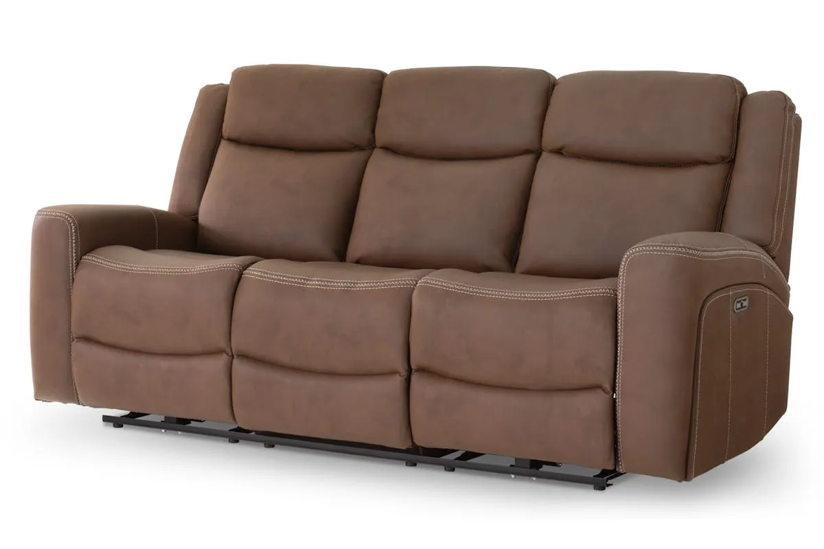 Atlanta 3 Seater Sofa | Power Recliner