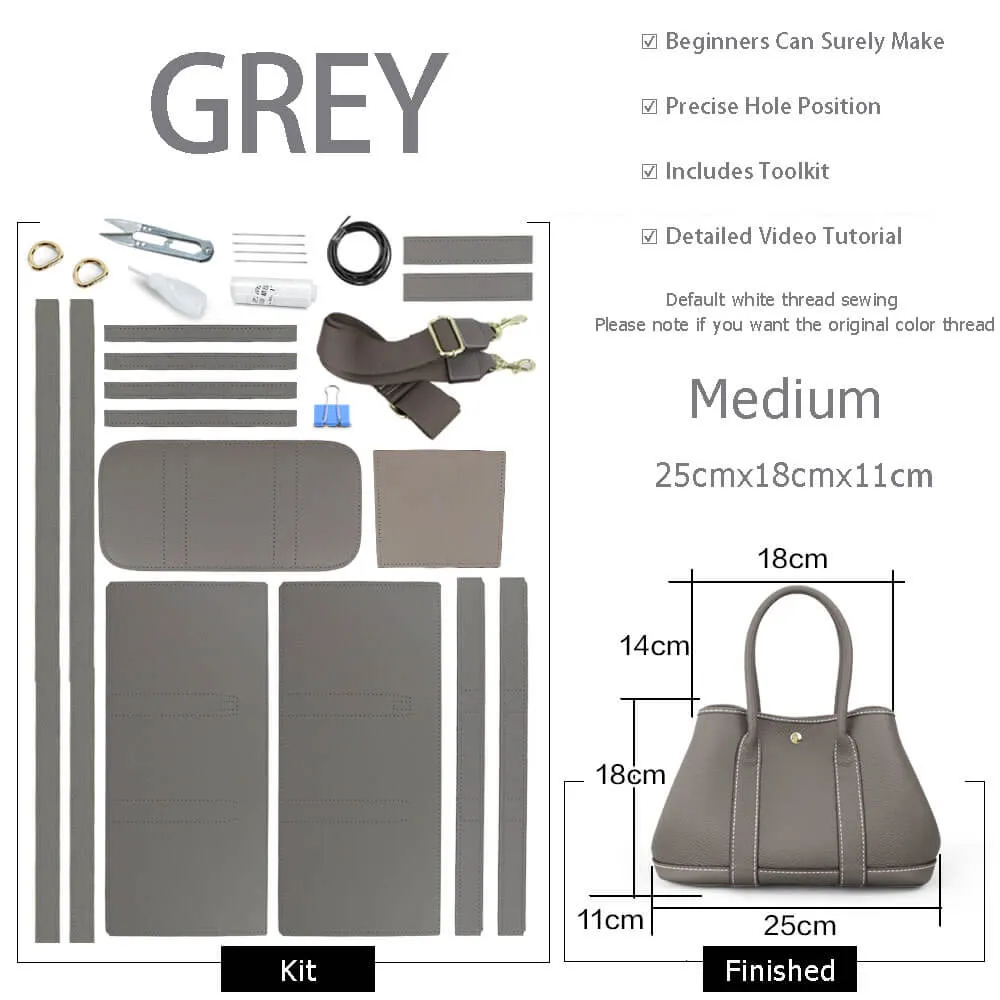 BABYLON™ DIY Leather Tote Bag Kit Leathercraft Gift