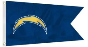 Bag Boy: NFL Pennant 12' x 18' Golf Cart Flag - San Diego Chargers