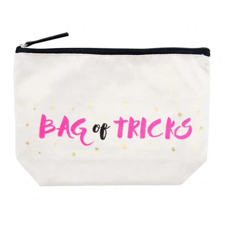 Bag of Tricks Canvas Cosmetic Bag