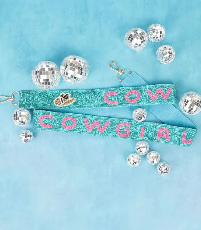 Beaded Cowgirl & Yeehaw Purse Straps