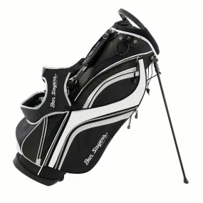 Ben Sayers Deluxe Stand Bag - Black/White