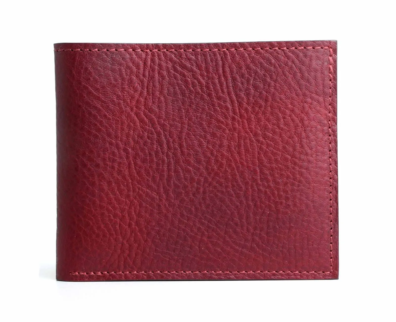 Bifold Leather Wallet Oxblood