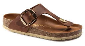 Birkenstock Gizeh Big Buckle Cognac Oiled Leather