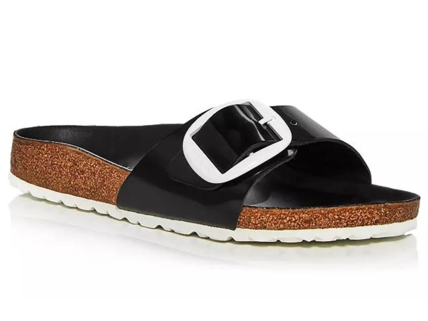 Birkenstock: Madrid with White Big Buckle