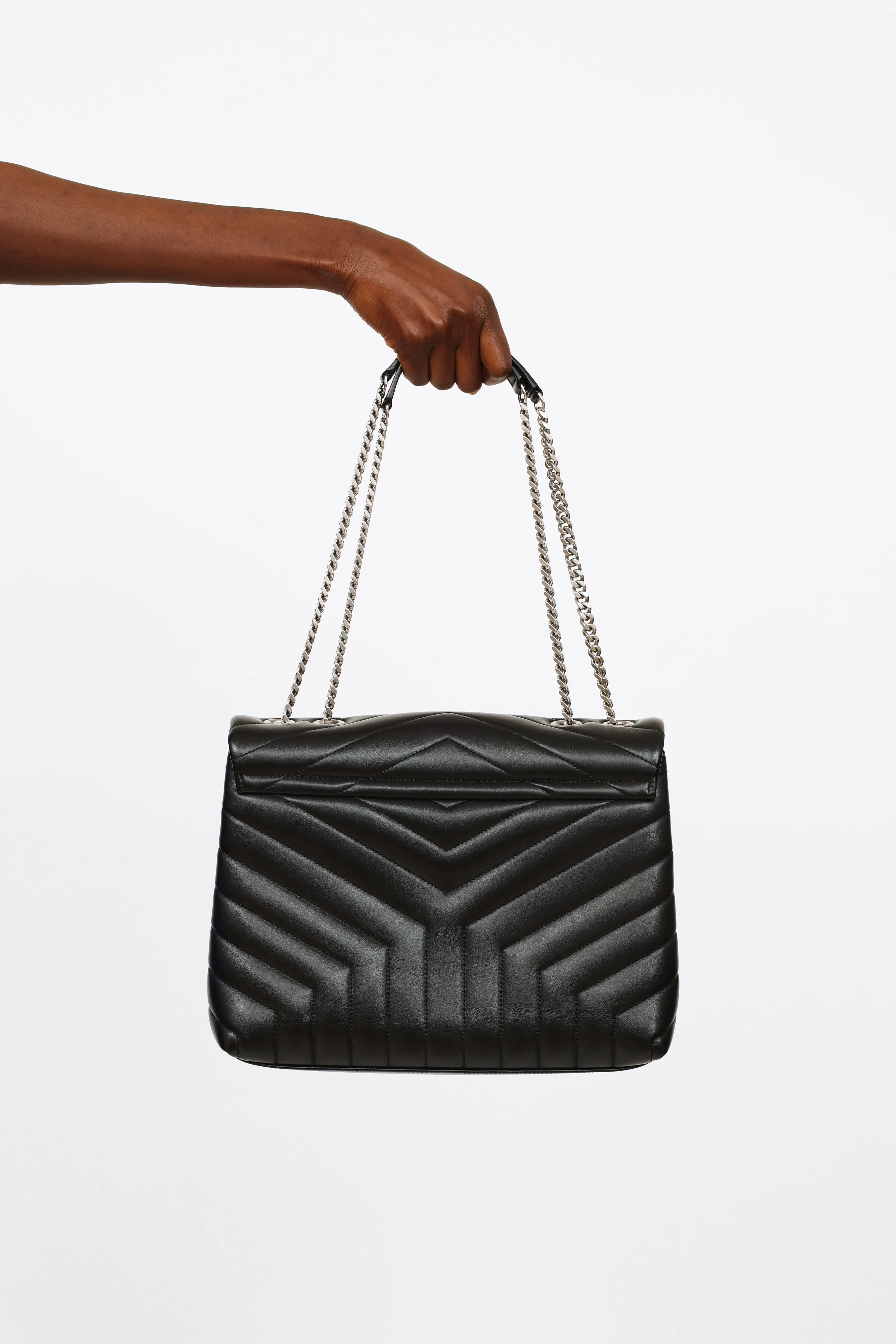 Black Loulou Chain Bag