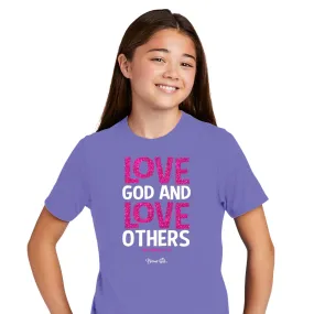 Blessed Girl Kids T-Shirt Love God