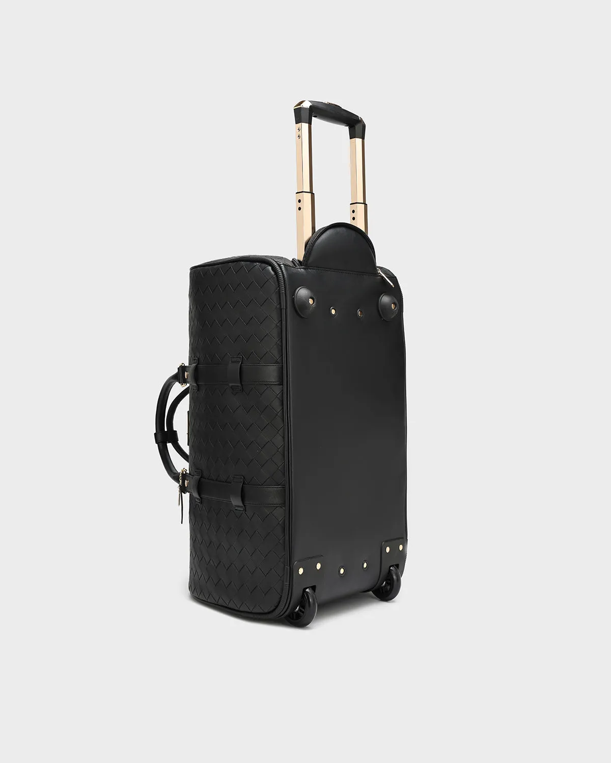 Bodega Rolling Travel Set in Black