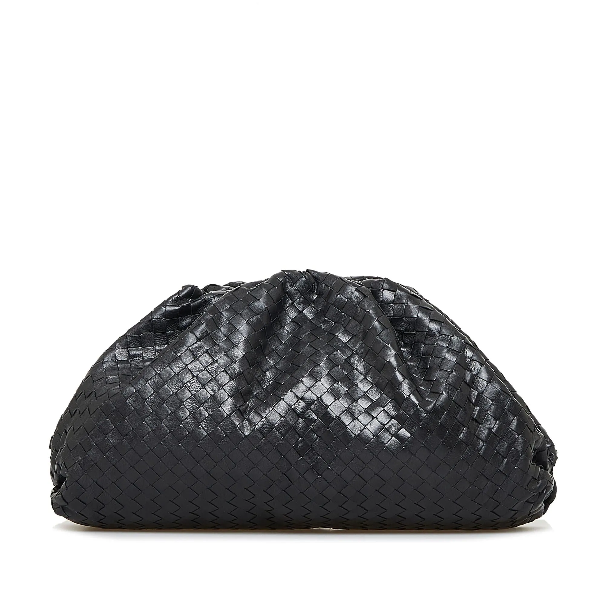 Bottega Veneta Intrecciato The Pouch Clutch (SHG-WfhKFE)