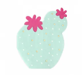 Cactus Shaped Party Paper Napkins | Package 20