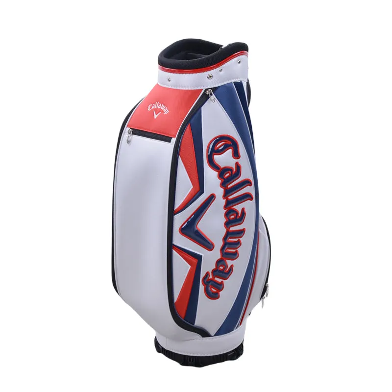 CALLAWAY Sport 9" Cart Bag (White/Navy/Red)