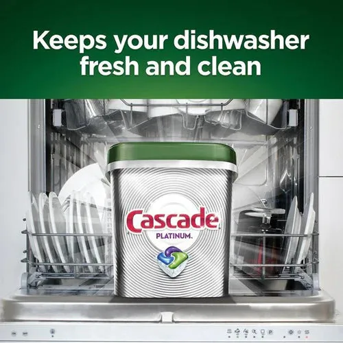 Cascade Platinum, 58 pods Automatic Dishwasher Detergent---- Clearance