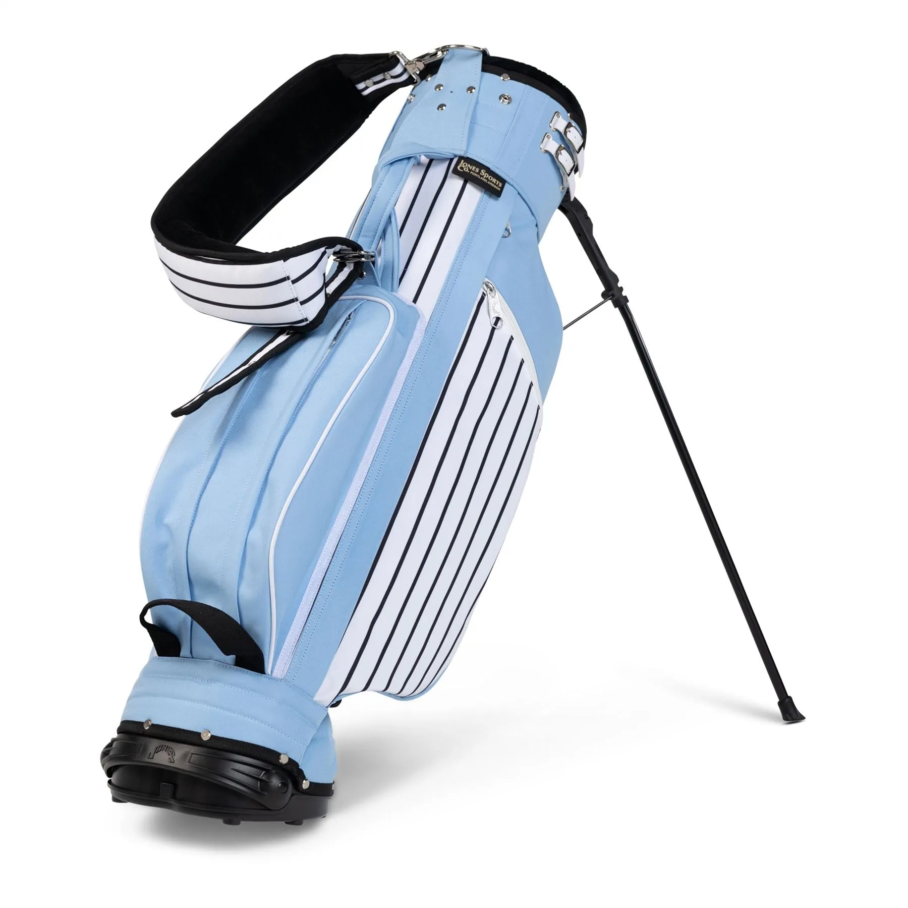 Classic Stand Bag Powder Blue Pinstripe - AW23