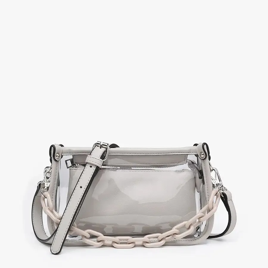 CLEAR CROSSBODY BAG