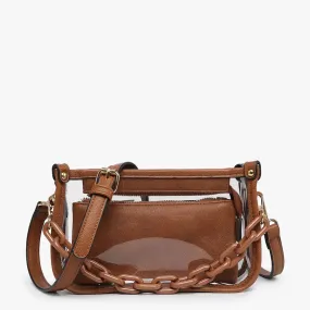 CLEAR CROSSBODY BAG