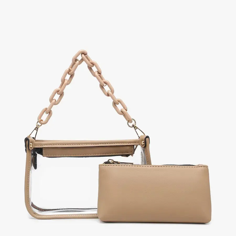 CLEAR CROSSBODY BAG