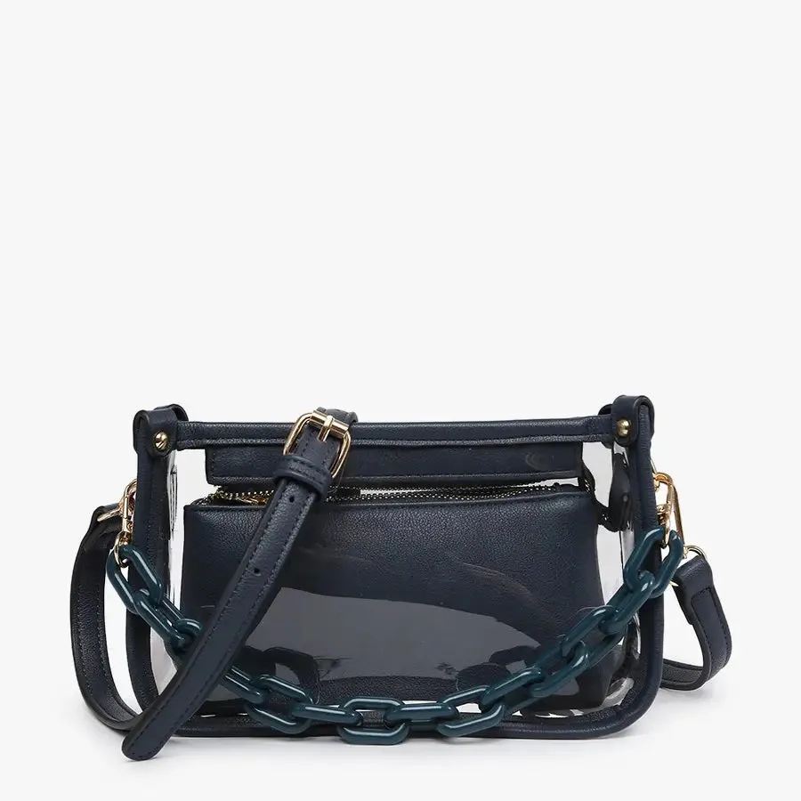 CLEAR CROSSBODY BAG