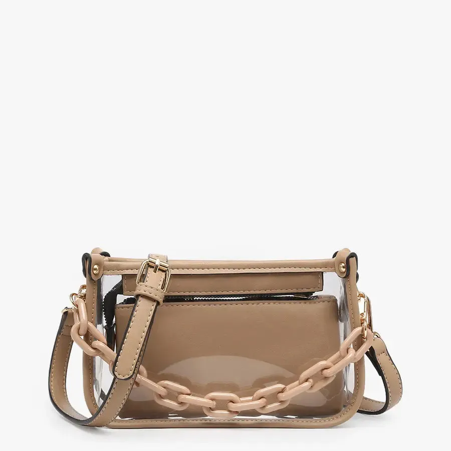 CLEAR CROSSBODY BAG