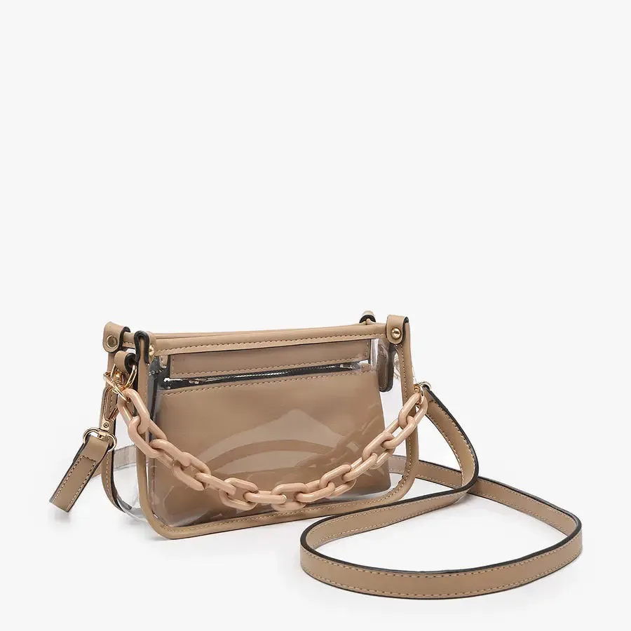 CLEAR CROSSBODY BAG