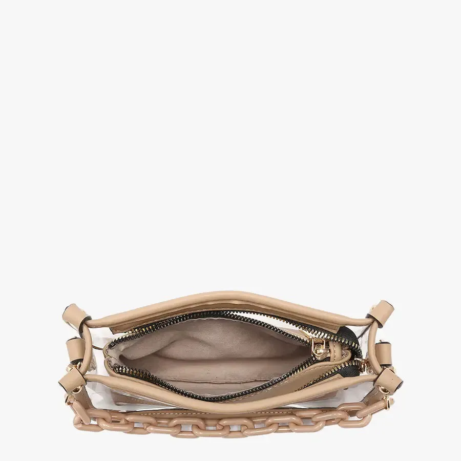 CLEAR CROSSBODY BAG