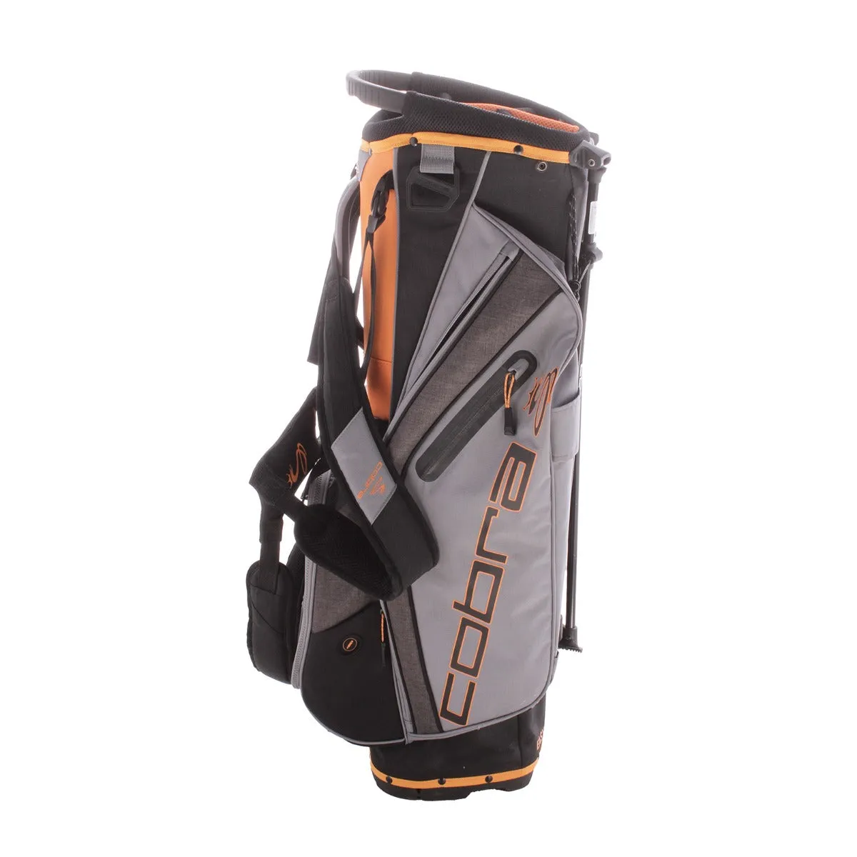 Cobra Second Hand Stand Bag - Grey/Orange