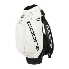 Cobra Tour Staff Golf Bag 2024 White/Black