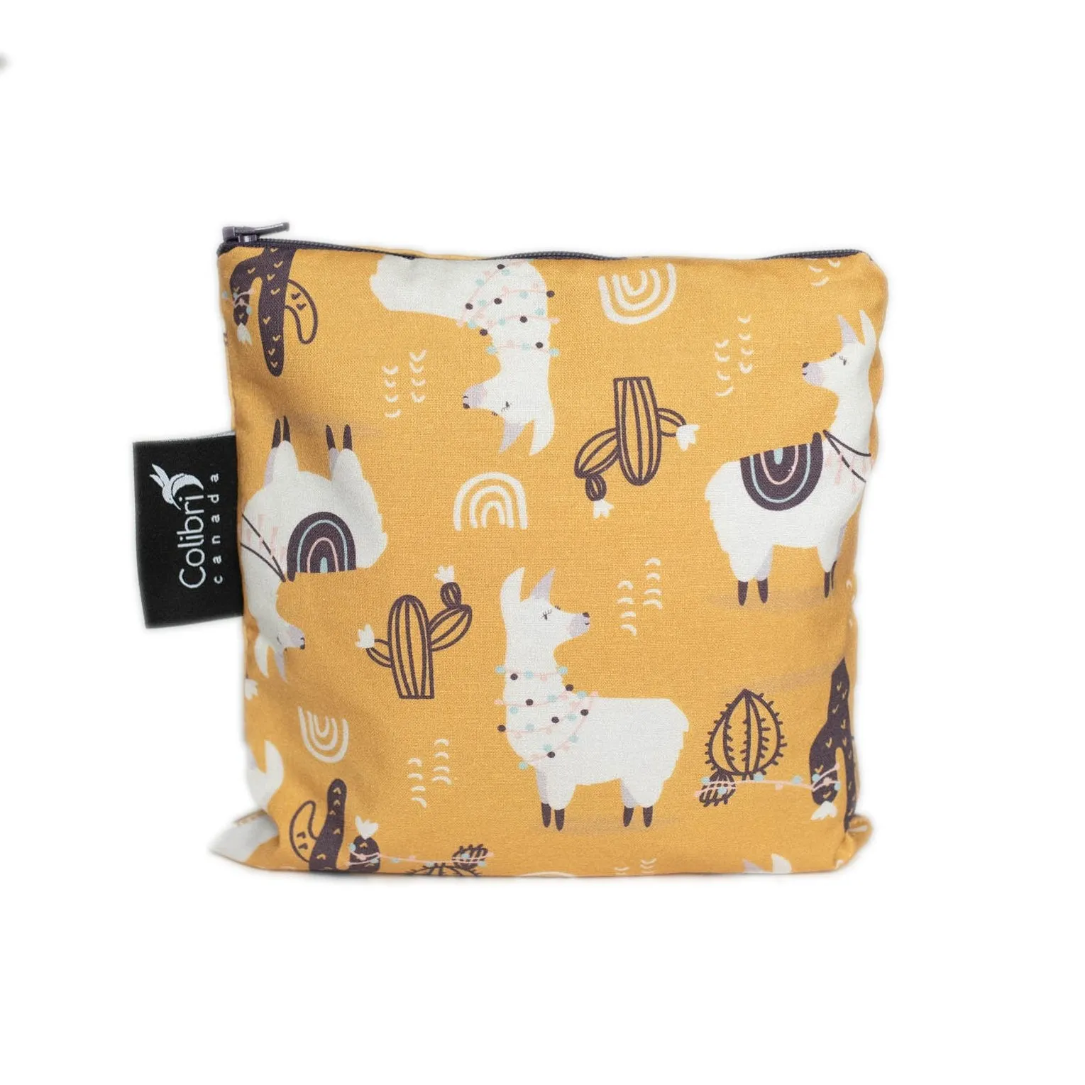 Colibri Canada Llama Large Reusable Snack Bag