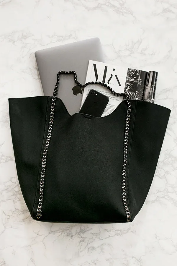 Concert Series Tote Bag In Black