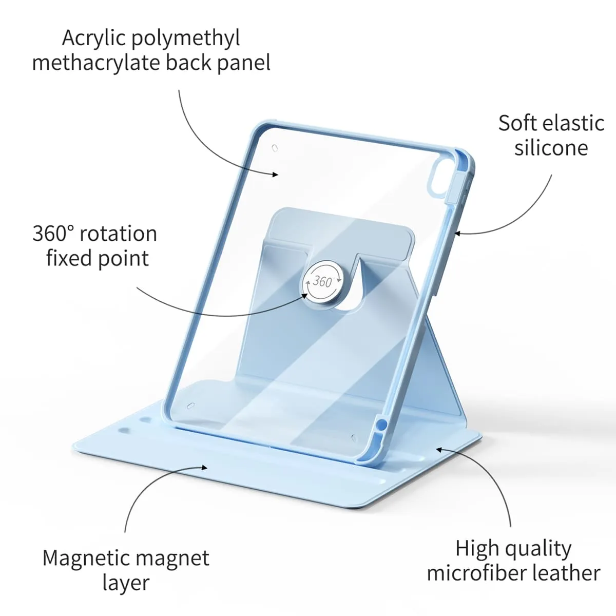 Control | iPad Series Snap 360° Stand Impact Resistant Case